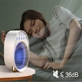 thumbnail image 4 of Ventilador de aire acondicionado portátil compacto, ahorro de energía, ecológico, tecnología de enfriamiento rápido, luces de colores, ventilación de aire flexible para el hogar, la oficina y el, 4 of 5