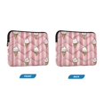 thumbnail image 2 of Quilted Laptop Sleeve for 13-16 Inch Laptops Protective Laptop Case Cover Lightweight Travel & Office Essentials Ice Cream Pattern with Striped, 2 of 8