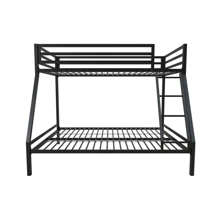 Mainstays Premium Twin over Full Metal Bunk Bed, Black Mainstays Premium Twin over Full Metal Bunk Bed, Black