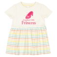 thumbnail image 3 of Inktastic Grandma's Little Princess Girls Baby Dress, 3 of 5