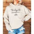 thumbnail image 6 of Tailgate Season Hoodie for Women Cute Football Game Day Pullover, Sand Hoodie, L, 6 of 8