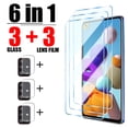 thumbnail image 1 of Cristal Protector 6 en 1 para Samsung A52S 5G A32 A51 A71 A73 S22, Protector de pantalla para Samsung A13 A53 A33 A52 A12 A22 5G, cristal de lente Tan Jianjun unisex, 1 of 1