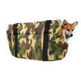thumbnail image 4 of para perros Tote Retro Carrier Durable Más fácil de limpiar Transportines para perros para Mini Poodle Teddy Miniature Schnauzer - Sin 2 Sin terciopelo 2 Yinane portador de cachorros, 4 of 7