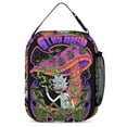 thumbnail image 5 of Rick And Morty 3PCS Casual Backpack Set Bookbag + Pencil Case + Lunch Bag Combination For Travel Work Camping, 5 of 8