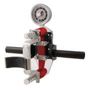Angle View: Baseline MMT/hand hydraulic LITE 200lb. dynamometer w/2-handle grip