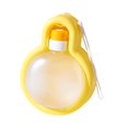 thumbnail image 4 of Botella de agua plegable para perros, dispensador de agua para perros, accesorios para cachorros, a prueba de fugas para mascotas amarillo y S, 4 of 9