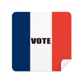 thumbnail image 1 of France Flag Vote For General Election Glasses Cloth Screen Cleaner Suede Fabric 2 Pack, 1 of 2