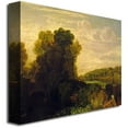 thumbnail image 2 of Trademark Fine Art "The Thames at Weybridge" Canvas Wall Art by Joseph Turner, 2 of 2