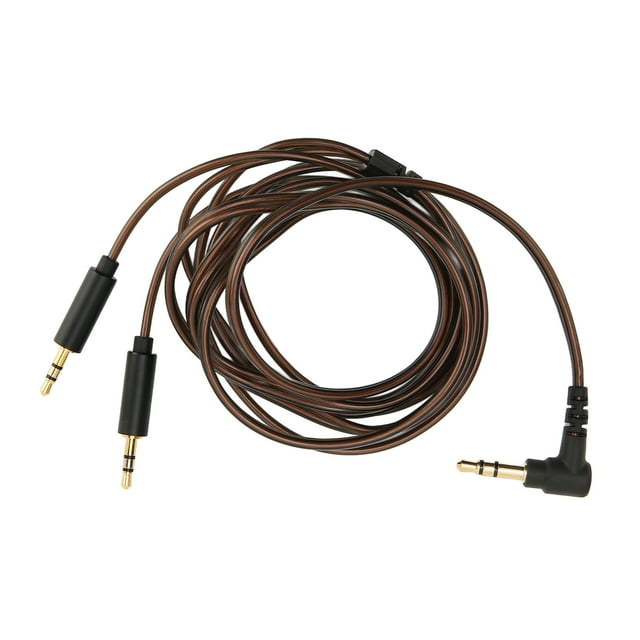 Cable de Repuesto para Auriculares Bling Bling 3,5 mm a Doble 2,5 mm 47,2 Pulgadas