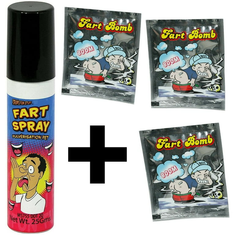1 Liquid Ass Spray Mister Top + 1 Fart Spray Can ~ COMBO SET
