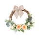 thumbnail image 5 of Guirnalda de flores artificiales, guirnalda de mimbre, guirnalda de primavera y verano para puerta delantera, hogar, San Valentín, decoración de boda champán perfecl Guirnalda de la puerta delantera de la ventana, 5 of 8