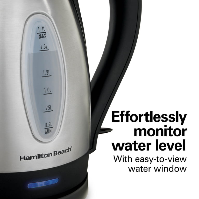Stainless Steel Electric Kettle, 1.7L photo 6