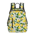 thumbnail image 1 of Disketp Lemon Seamless Pattern Oil Painting Effect Mochila Ligera e Impermeable, Mochila de Día Resistente para Viajes, Senderismo y Uso Diario para Hombre y Mujer, 1 of 7