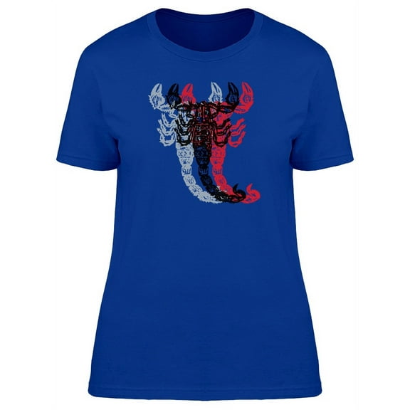 Illustrated Desert Scorpion T-Shirt Women -Image by Shutterstock, Female Large