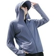 thumbnail image 1 of Vêtements de Protection Solaire en Fibre de Polyester Veste de Sport Pliable pour Protection Solaire, 1 of 5