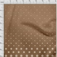 thumbnail image 4 of oneOone Polyester Spandex Brown Fabric Polka Dot Sewing Fabric By The Yard Printed Diy Clothing Sewing Supplies 56 Inch Wide-8019, 4 of 4