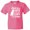 Neon Pink, variant on Inktastic Save the Earth It's the Only Planet with Cats with Pawprints Youth T-Shirt