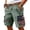 Army Green, variant on We The People Script Cargo Shorts with 1776 To 2026 Badge and Relaxed Fit, Awesome For Town Hall Meetings Historical Tours Khaki M