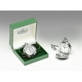 thumbnail image 3 of Mullingar Pewter Irish Celtic Ireland Pocket Watch Quartz Vintage-Style Handmade in Ireland - 1.75" Diameter / 14"Chain, 3 of 3