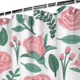 thumbnail image 4 of Waterproof Pioneer Shower Curtain 72x84 Inch Polyester Unique Cute Floral Shower Curtain for Bathroom Hotel Home Decor with 12 Plastic Hooks, 4 of 5
