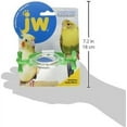 thumbnail image 6 of JW Pet Activitoy Rattle Mirror  Spinning Colorful Toy for Small Birds, 6 of 7