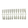 thumbnail image 4 of Nail Enhancement Tablets Chic Dot Design Not Susceptible to Allergies Frosted Texture Fake Fingernail Charming Manicure Tips JM-01Naturally White, 4 of 8