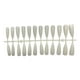 thumbnail image 4 of Guardurnaity Tabletas para mejorar las uñas Durabilidad a prueba de agua Textura esmerilada Puntas de manicura para uñas falsas JM-01Blanco natural JM-01Blanco Natural 10piezas Guardurnaity CBP456131, 4 of 4
