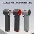 thumbnail image 2 of X50 Turbo Jet Fan Car Violent Blower 50mm Brushless Motor 1300G Thrust Superstrong High Power Duct Fan Turbo Fan XL C, 2 of 5