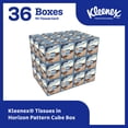thumbnail image 2 of Kleenex® Professional Elements Facial Tissue with Eco-Packaging, Bulk (56027), 2-Ply, White, Upright Facial Tissue Cube Boxes for Business (90 Tissues/Box, 36 Boxes/Case, 3,240 Tissues/Case), 2 of 9