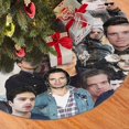 thumbnail image 2 of Falda para árbol de Navidad de Sebastian Stan, suave y divertida, decoración navideña navideña de granja de 36", 2 of 4