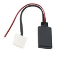 thumbnail image 3 of Adaptador de cable auxante de, operación fácil de operación aux receptor módulo de transmisión suave wma sonido claro para automóvil, 3 of 7