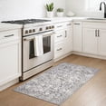 thumbnail image 2 of GLATTICE Indoor Doormat 2x3 Small Area Rugs Washable 2x3 Front Door Mat Entrance Doormat Non Slip Rubber Backed Entryway Rug for Entry Kithen Bedroom, Gray Ivory, 2 of 6