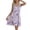AbstractPurple, variant on Women's Sleeveless Nightgown: V-Neck Summer Sleepwear, Soft Sleep Dress & Chemise Nightshirt