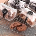 thumbnail image 4 of 100 Pack Translucent Plastic Cookie Bags for Mini Loaf, Bundt Cake, Hot Cocoa & Candy Treats, 4 of 5