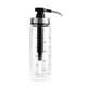 thumbnail image 1 of Stainless Steel Glass Sealing Bottle Kitchen Honey Dispenser Leak-proof Jam Container Cruet (Black, 300ml), 1 of 3