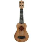 TOPBATHY1 Plastic Ukulele Wooden Ukulele for Starter, Assorted Color, 0.55 lb
