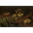 thumbnail image 3 of Alexander Adriaenssen 18x13 Black Modern Framed Museum Art Print Titled - Still Life with Wild Fowl (1632), 3 of 5