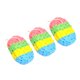 thumbnail image 1 of BRIGHTFUFU 3 esponjas de baño de algas, cuatro colores, cepillos de baño ovalados, esponjas, estropajos, herramientas de baño para el hogar., 1 of 7