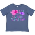 thumbnail image 3 of Inktastic My Nana Loves Me- Cute Elephants Boys or Girls Toddler T-Shirt, 3 of 5