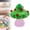 D, variant on Hand Blown Glass Mini Mushrooms, 0.78-1.18in, Colorful Tiny Glass Figurines Miniature Mushroom Decor for Dashboard Decor, Terrarium, Desk Shelf, Aquarium, Gift for Women, Desktop,2Pcs