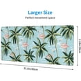 thumbnail image 3 of Coconut Tree Large Mouse Pad for Desk XL Gaming Mouse Pad 31.5x11.8in Extended Desk Mat Non-Slip Base Desk Pad with Stitched Edge Computer Keyboard Mouse Mat Gaming Mousepad for Home Office, 3 of 6
