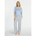 thumbnail image 2 of Hello Kitty Women's and Women’s Plus Western Print Sleep Pants, Sizes XS-3X, 2 of 5
