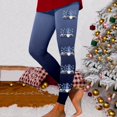 thumbnail image 1 of MKLEKYY Leggings para mujer con estampado navideño, leggings para ejercicio físico, pantalones de yoga 3596, 1 of 4