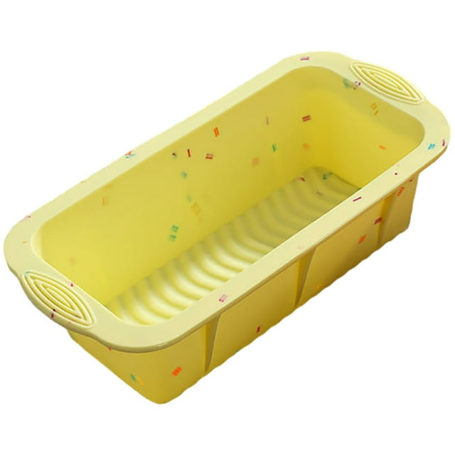 GARVALON Silicone Rectangle Baking Pan Nonstick for Professional Bakers 1Set