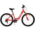 thumbnail image 1 of Bicicleta urbana R26 roja BikeON Modelo agua, 1 of 6