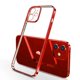 thumbnail image 3 of Luxury Plating Square Frame Silicone Transparent Case on For iPhone 11 12 13 14 15 Pro Max X XR XS Max 7 Plus Clear Back Cover, 3 of 5