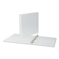 thumbnail image 3 of Slant-Ring View Binder, 3 Rings, 1" Capacity, 11 X 8.5, White | Bundle of 2 Each, 3 of 3
