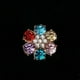 thumbnail image 1 of Fundas de botones de diamante brillantes, adornos de cristal falso, cierres decorativos con diseño de clip con pedrería para camisas, blusas y ropa, manualidades DIY, decoraciones de boda, 1 of 1