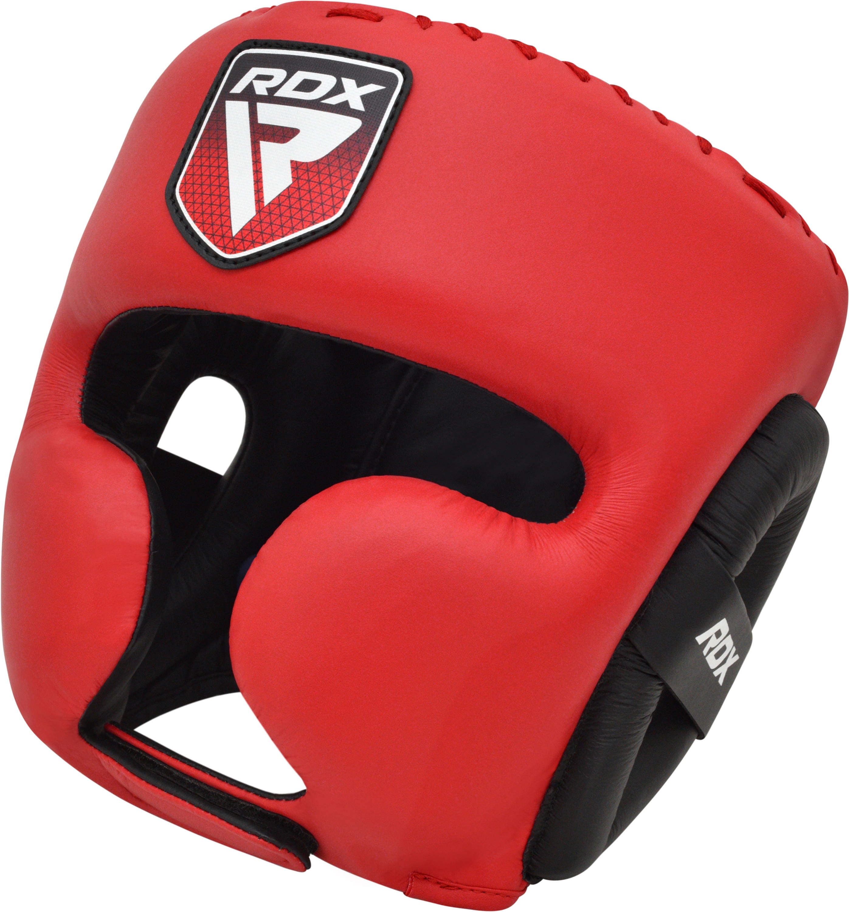 RDX Head Guard Maya Hide Leather Boxing MMA Headgear UFC Sparring Helmet Fighting Protector 