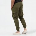 Work Pants for Men 2024 Mens Casual Pants Loose Fit Elastic Drawstring Waist StraightLegs Men's
